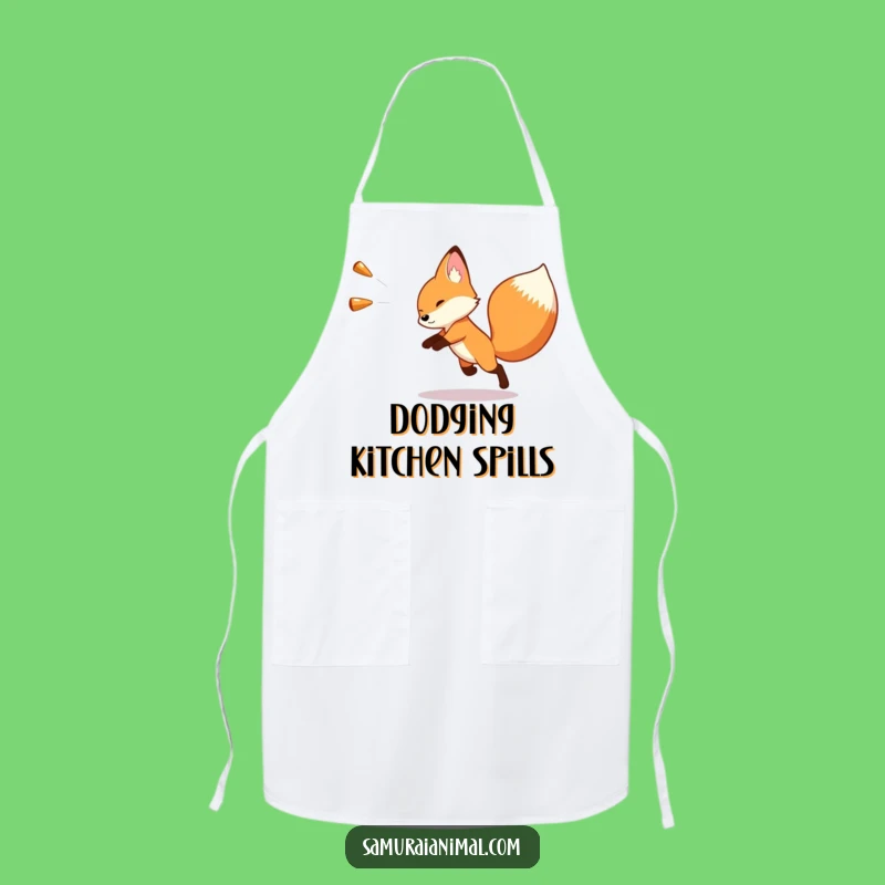 Funny Fox Dodge Apron: Kitchen Humor for the Swift Cook, Ideal Gag Gift