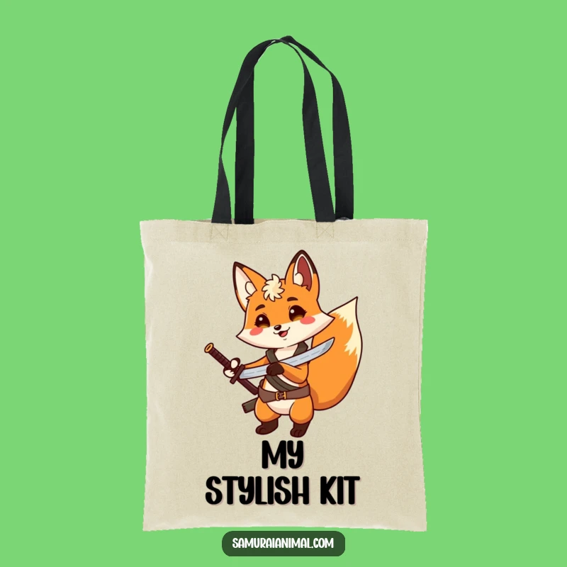 Funny Fox Hero Tote Bag: Hilarious and Practical Bag for Adventurers